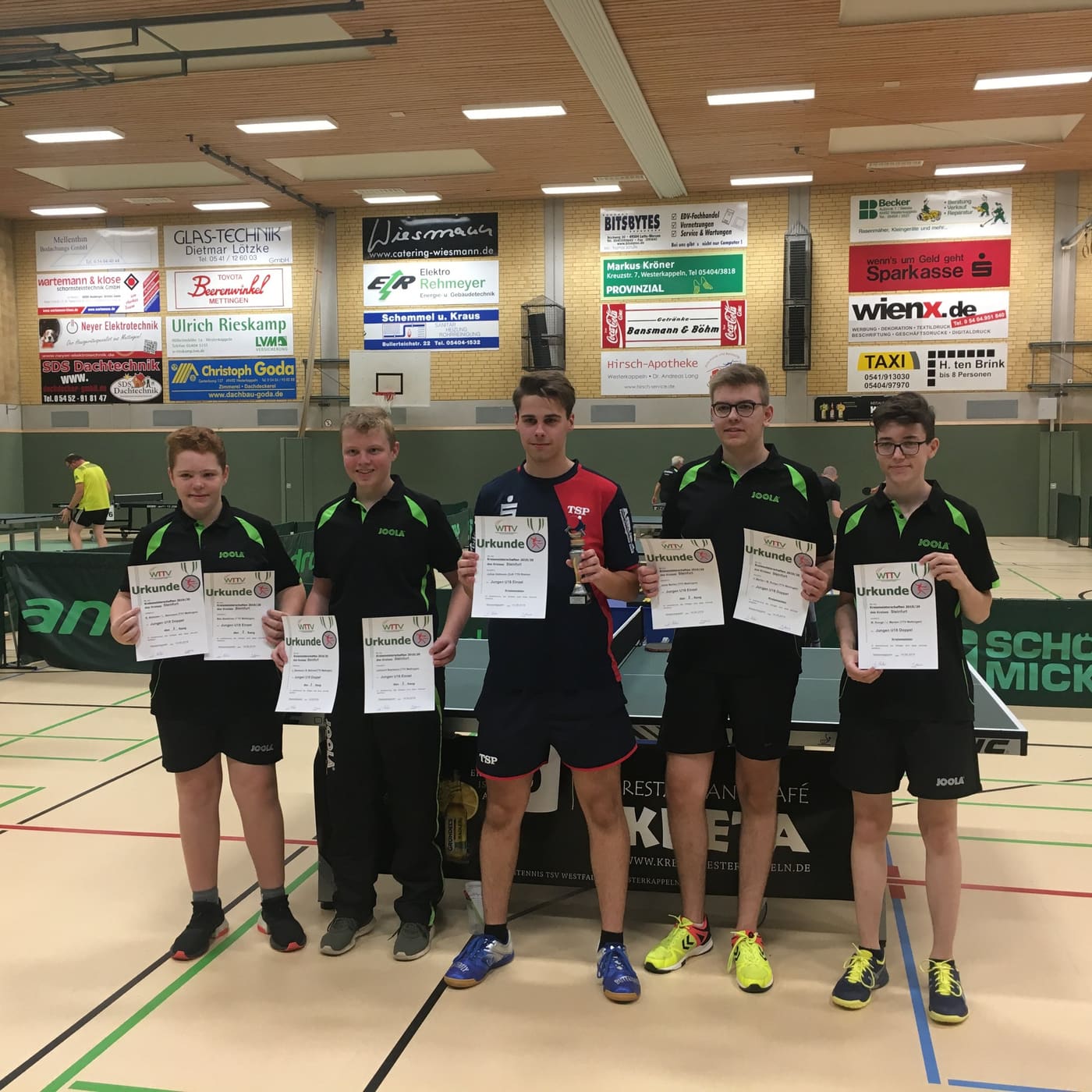 Kreismeisterschaften in Westerkappeln 2019